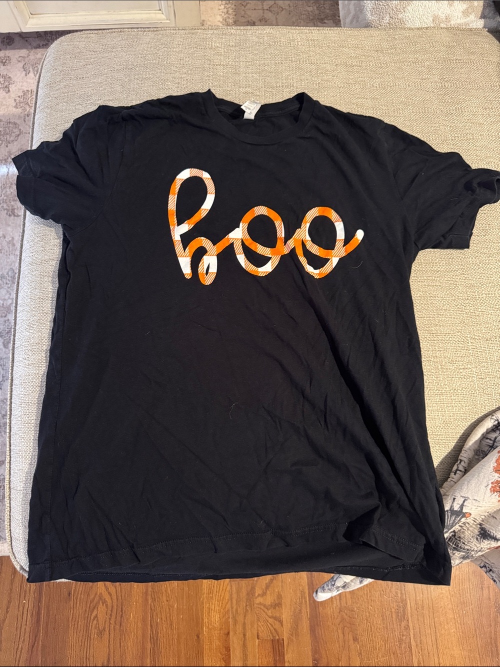 Black 'boo' Graphic Tee - Casual women’s Shirt